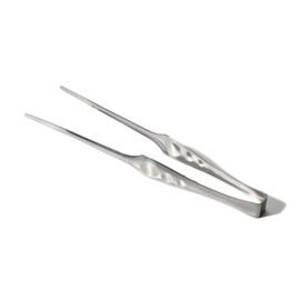 MOCHIMONO BBQ Tongs, Camping, Yakiniku Tongs, Pitts, Barbecue, Fingertip Tongs, Outdoor Mini Tongs (Silver)