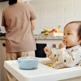 Stainless Steel Baby Bowl Set - Insulated, Non-Slip, Blue - Ideal for Kids Dining, Travel, Picnics, and Kindergarten Use