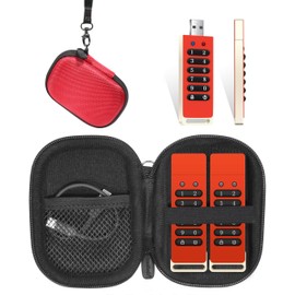 CaseSack Case for INNÔPLUS Secure Flash Drive 256-bit (Red)