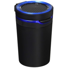 Seikko Sangyo EXEA Solar Ring Ash Black ED-182 Drink Holder Type with LED