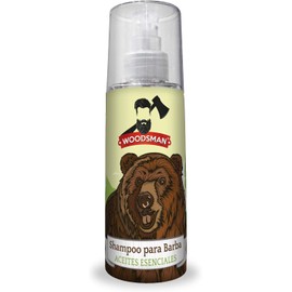 Woodsman - Shampoo para Barba y Bigote con Aceites Esenciales (Bear) 150 ml