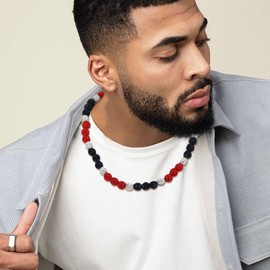 HSWYFCJY Baseball Beaded Chain Necklace for Men Women,Bling Ice Collection Baseball Necklace Gifts for Boys Diamond Rhinestone Discoball Baseball Dirp Accessories Necklace Gift for Baseball Team Lover