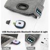 CENSGO Bluetooth Beanie with The Light, Unique Tech Gifts for