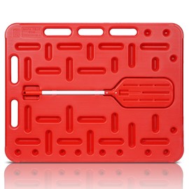 KHEARPSL New Livestock Sorting Panel with Livestock Sorting Paddle, Animal Guide Board, Sturdy and Lightweight, Sorting Paddle and Panel for Pig Hog Cattle Cow Sheep Goat, 38x33x1.3"