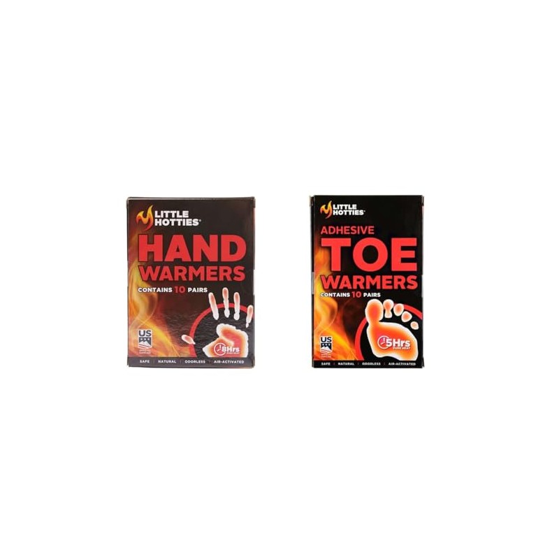Hand and Toe Warmers Bundle - Little Hotties, 10 Pairs