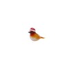 CGB Giftware Glass Festive Robin Figurine Boxed | Collectable Ornament