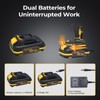 MoJoTools 20V Cordless Drill Set – 1×2.0Ah Battery, 3/8” Keyless