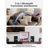 Silwisun Bluetooth in/Out Record Player with Speakers Turntable