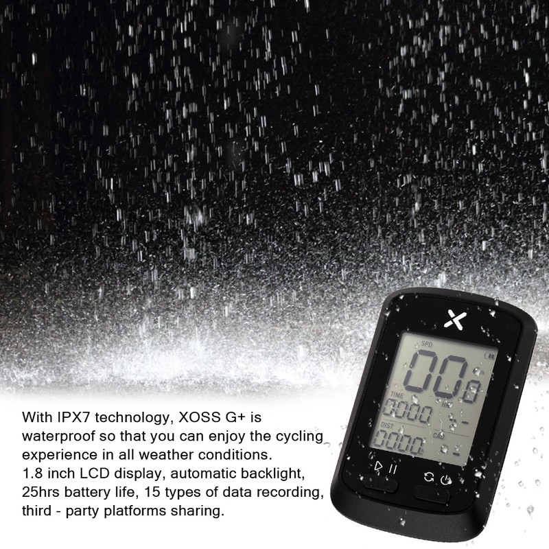 Bike Computer G+ Wireless GPS Speedometer Waterproof Road Bike MTB