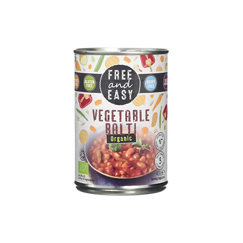 Free & Easy Vegetable Balti 400 g (Pack of 6)