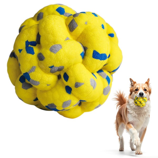Moonorange Upgrade Dog Balls Interactive Toys for Aggressive Chewers, Indestructible