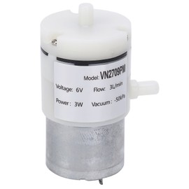 3Pcs DC 6V Diaphragm Pump 3L/min Micro Noiseless Vacuum Pumping Machine