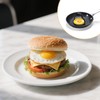Silicone Egg Rings for Cooking – 4 Pack Nonstick Egg