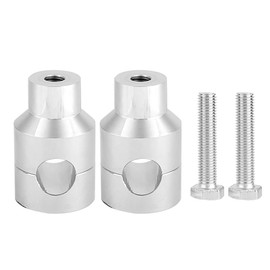22mm Motorcycle Handlebar Handlebar Upgraded Handlebar Aluminum Alloy (Electric Silvering)
