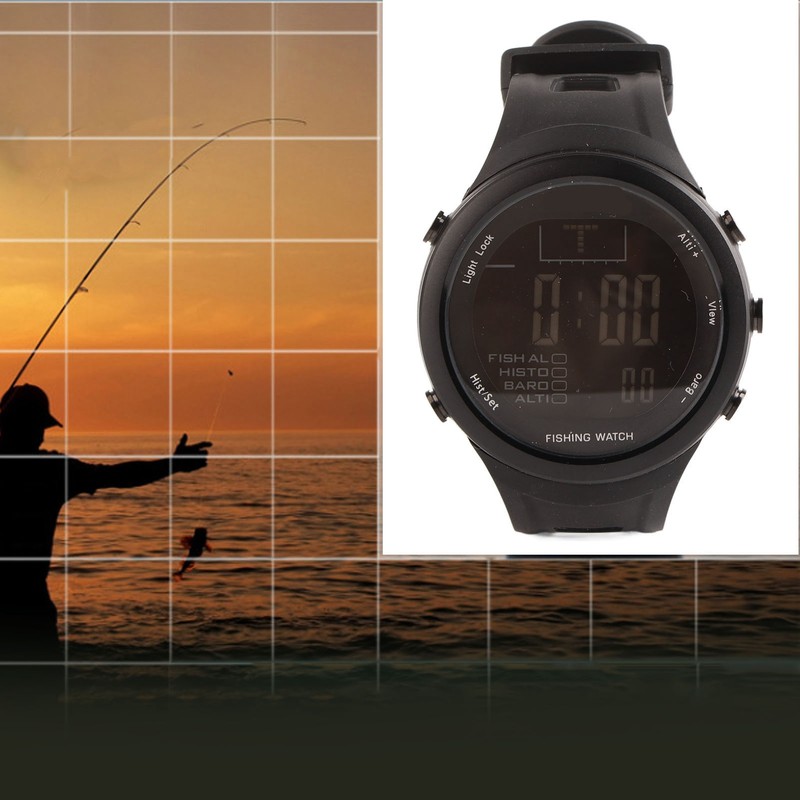 Barometer Watch Waterproof Backlight Multi Functional Altimeter Thermometer Watch for