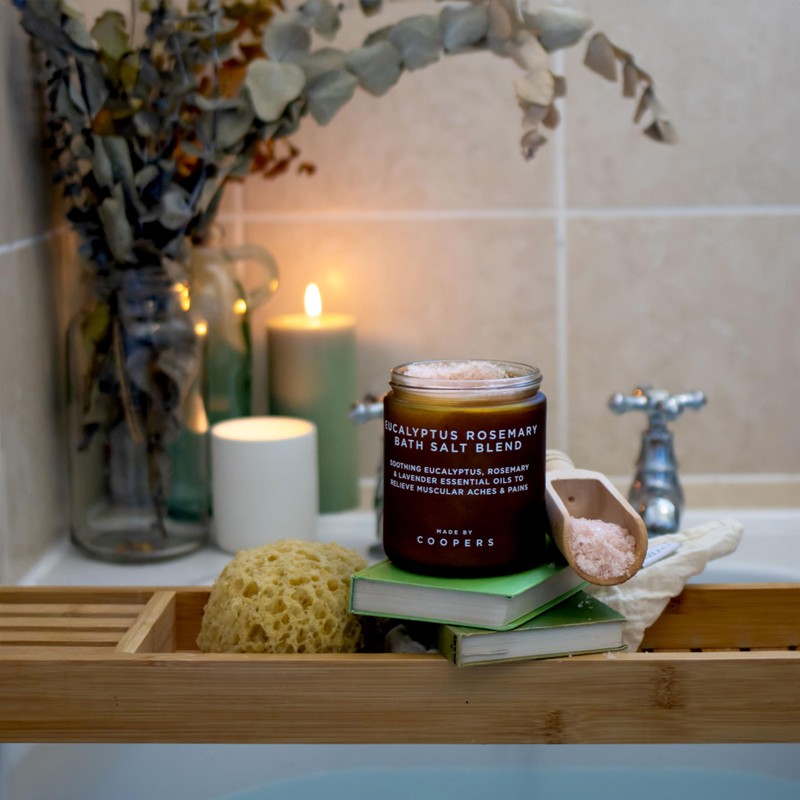 Made by Coopers Eucalyptus Rosemary Soothing Bath Salt Mix with