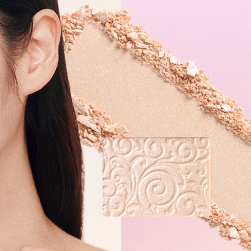 Cézanne Pearl Glow Highlighter 2.4g, 01 Champagne Beige, 1 Piece