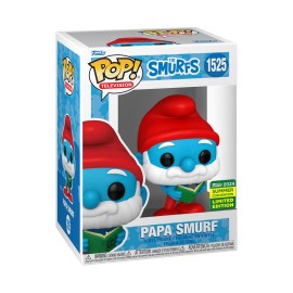 Funko Pop! Papa Smurf with Magic Book - The Smurfs 1525 (SDCC 2024 Exclusive)