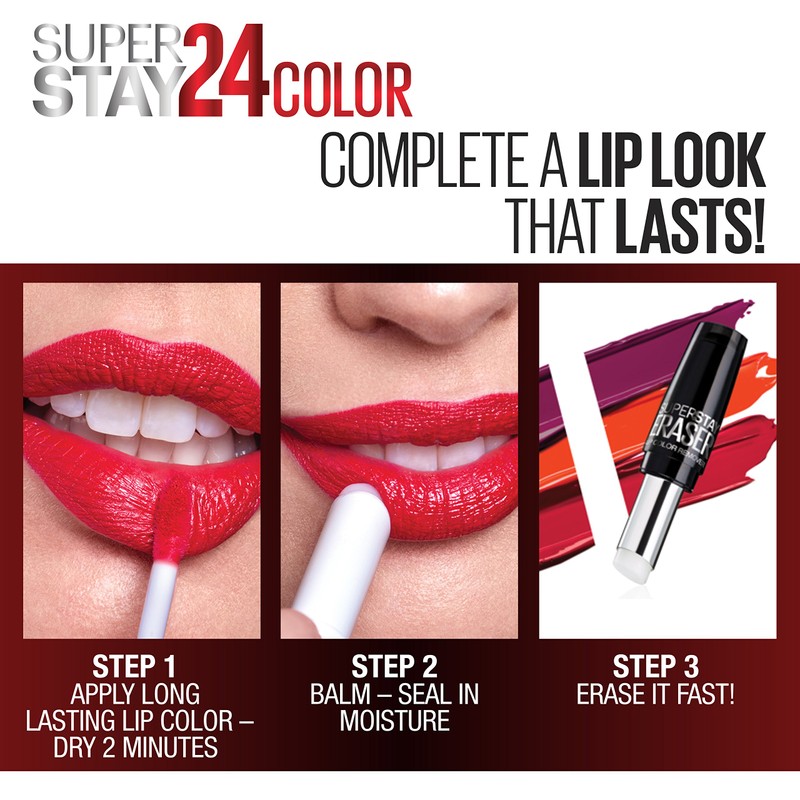 Maybelline Super Stay 24, 2-Step Liquid Lipstick Makeup, Long Lasting