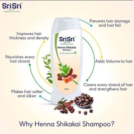 Sri Sri Tattva Henna Shikakai Shampoo - 200ML