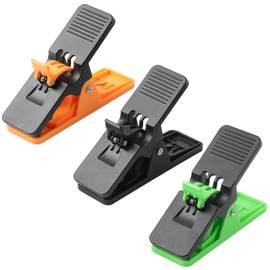 ScapeX Cigar Clip - Multifunctional Cigar Holder for Golf Cart - 3pcs (Green, Black, Orange)