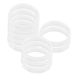Sosoport 10pcs Hamster Tunnel Flexible Tube Connectors for Hamster Cage Tunnels for Creating Areas and Hideouts for Pets