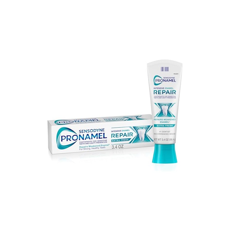 Sensodyne Pronamel Intensive Enamel Repair Toothpaste for Enamel Strengthening, Extra