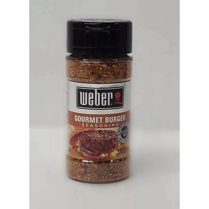 Weber Grill Seasoning Gourmet Burger 2.75 Oz. - Pack Of