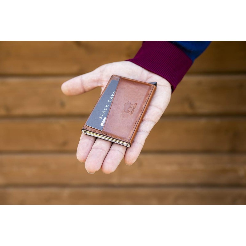 Solo Pelle Leather Slim Wallet with RFID Protection for up