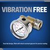 ESSENTIAL WASHER Pressure Washer Gauge 5800 PSI Back Mount with