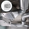 PATIKIL 4" Duct Connector Flange, Dryer Vent Wall Plate Square