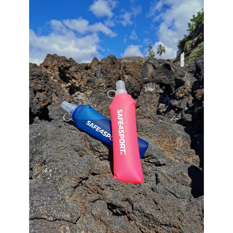 Safe4sport Rose, Soft Flask 500 ml Unisex Adult, 500 ml