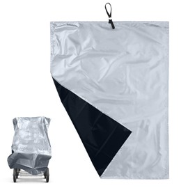 PAVIKE Baby Seat, Heat Shielding Cover, Baby Seat Sunshade Cover, Child Seat, Sunshade, Insulated Seat, Stroller Sunshade, Compact, Carry-On, Heat Protection, Degradation Prevention, Seat Protection