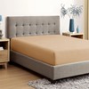 AL NOOR HOME Premium Beige Fitted Sheet - 100% Pure