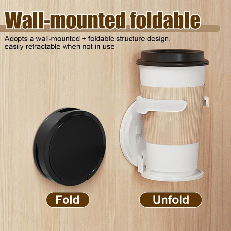 Drink Holder Wall Mount, 2PCS Self Adhesive Car Cup Holders