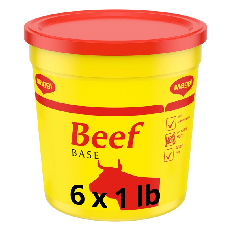 Maggi Beef Base, Stock and Bouillon, Gluten Free, No Added
