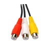 Rosebe Convenient Conversion Cable, 7-Pin Mini-DIN Male to Composite Female