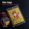 Cards Transparent Frame for Pok., Magnetic Holder for Trading Cards