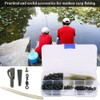 Carp Fishing Tackle Set Safety Lead Cips Tail Tubes Sleeves