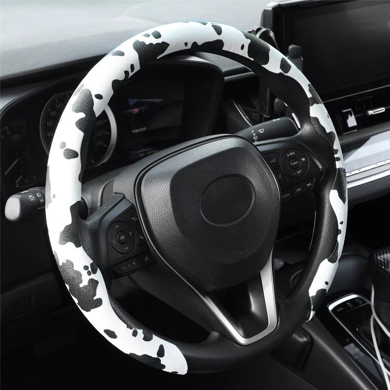 XUKEY Car Steering Wheel Cover Non-Slip Universal Fit For O/D