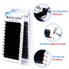Easy Fan Lashes, 0.07 Self-Fanning Eyelash Extensions for Volume Technique,