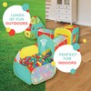 5pc Kids Play Tent for Toddlers with Ball Pit, Crawl