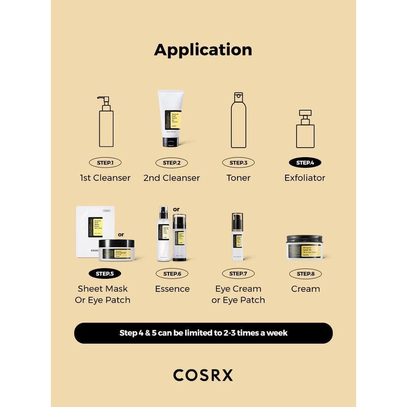 COSRX Advanced Snail Radiance Dual Essence