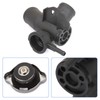 MITZONE Upper Coolant Radiator Filler Neck Water Outlet kit compatible