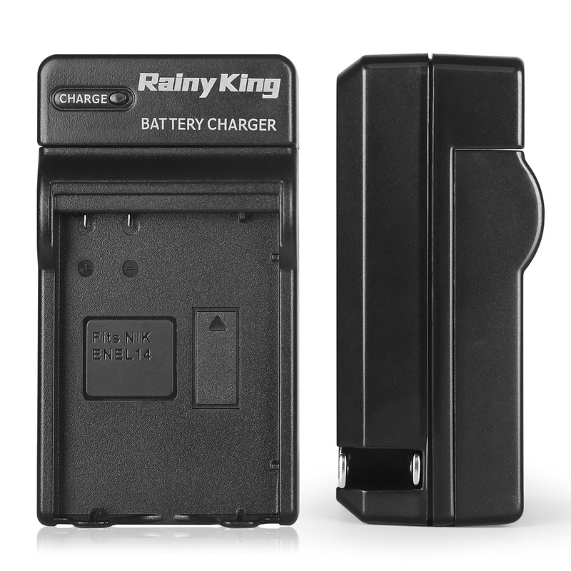 EN-EL14/EN EL14a Battery Charger for Nikon D3100, D3300, D3500, D3200,