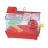 Qtqgoitem 32cm x 23cm x 24cm Animal Pet Mouse Hamster Cage Container Red (Model: 80b 029 a01 b87 245)