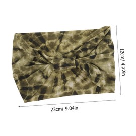 BESPORTBLE Elastic Bandana Headband for Women Sweat Hair Scarf Vintage Accessory for Yoga Running and Workouts Durable and Comfortable Fit