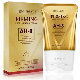 JONURMAFY Ah-8 Firming Neck Cream with Roller, Highest Rated Neck Firming Cream for Loose Skin, Ah8 Ah8 Firmings Lifting Neck Creams, Skin Tightening Cream for Body (1PCS)