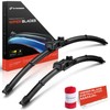 A-Premium Pack of 2 Windshield Wiper Blades with Wear Indicator