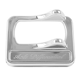 GG Grand General 96131 Chrome Plastic Rocker Switch Cover with Stainless Steel Axle Differential for Peterbilt